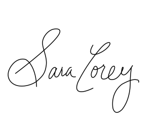 signature sara corey